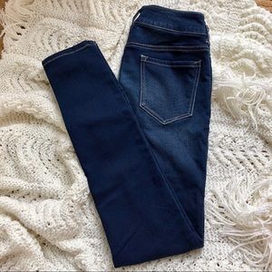 Maurices Jeggings (Dark Wash) - Small Reg.